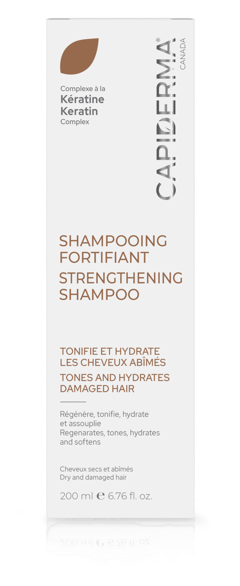 CAPIDERMA SHAMPOOING FORTIFIANT 200ML