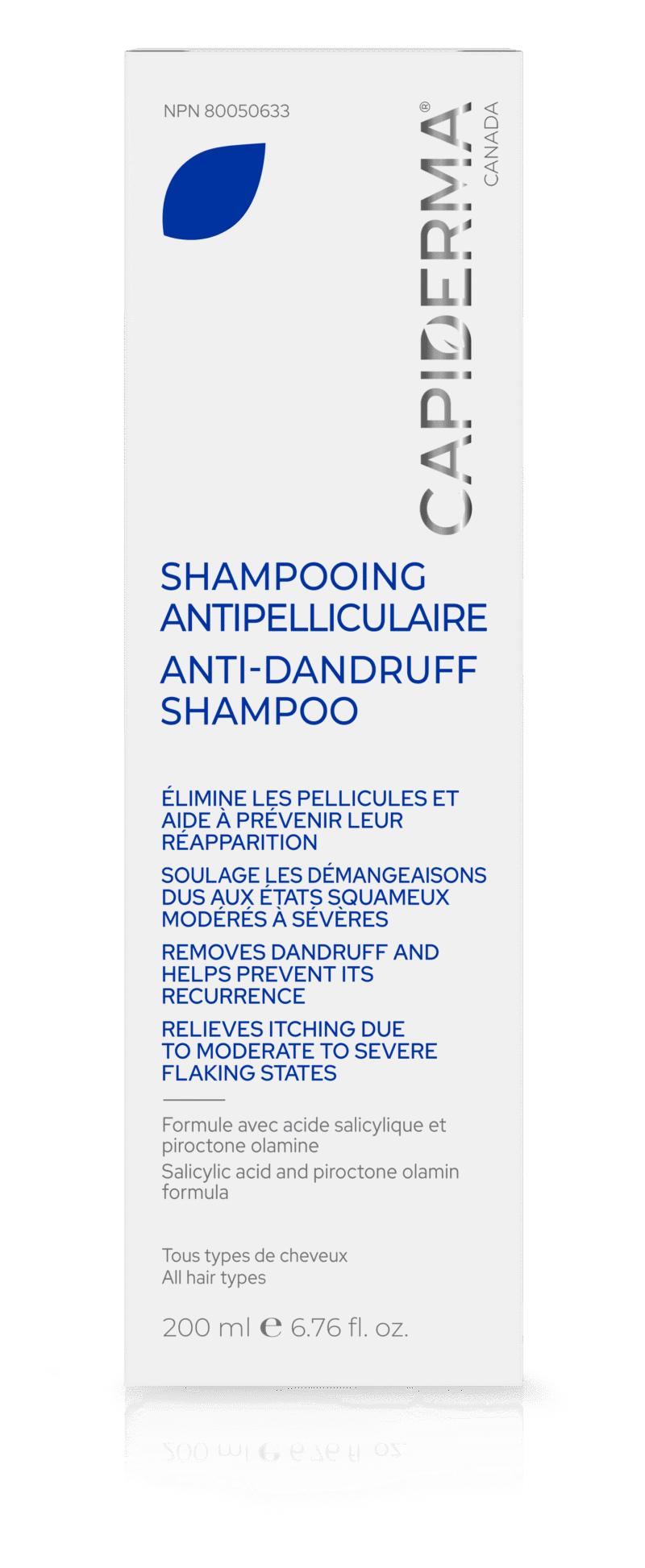 CAPIDERMA SHP ANTI-PELLICULAIRE 200ML