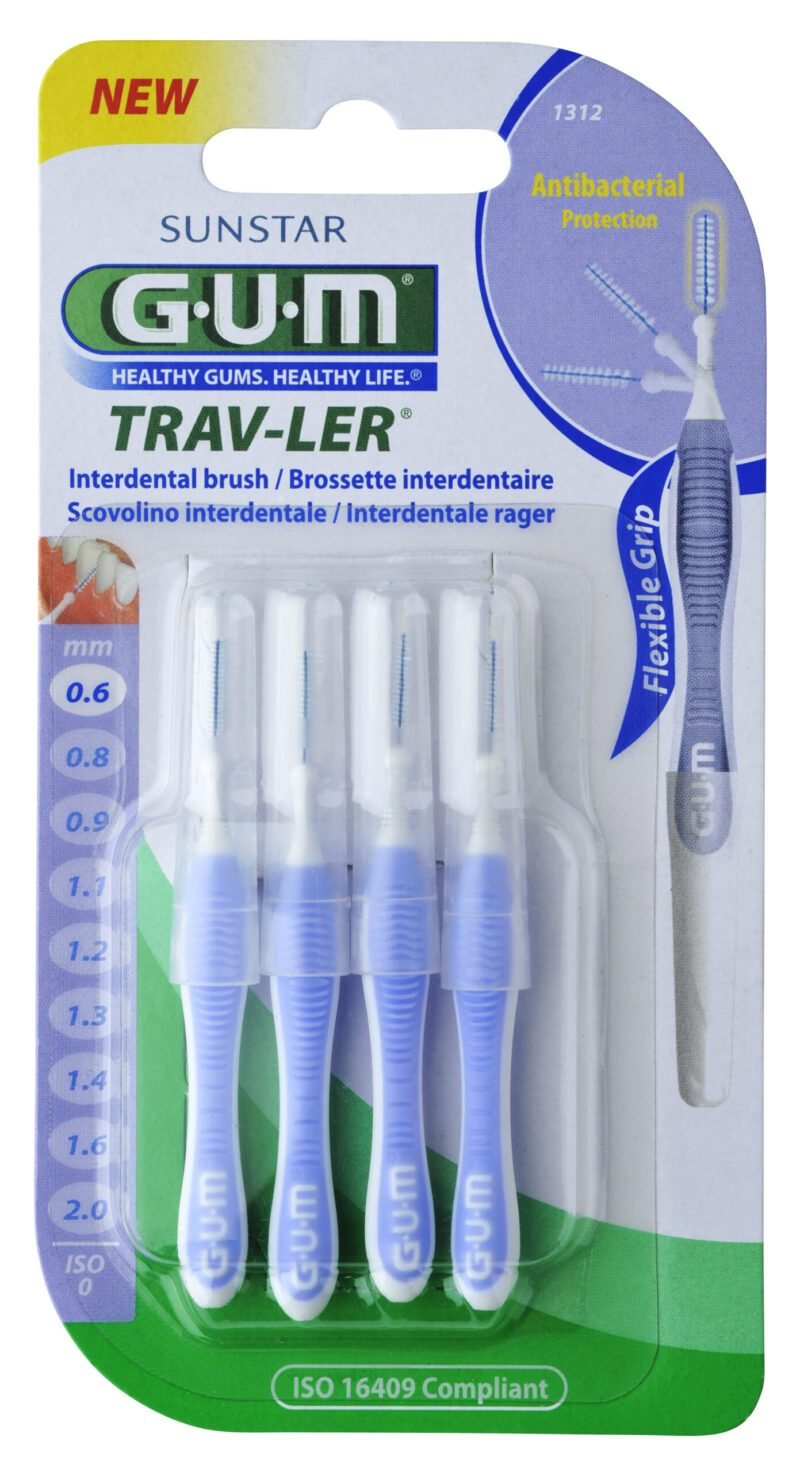 GUM BROSSETTE TRAVLER 0.6 BLEU CIEL