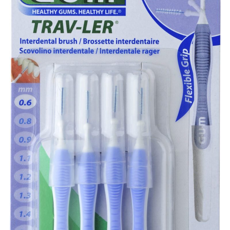 GUM BROSSETTE TRAVLER 0.6 BLEU CIEL