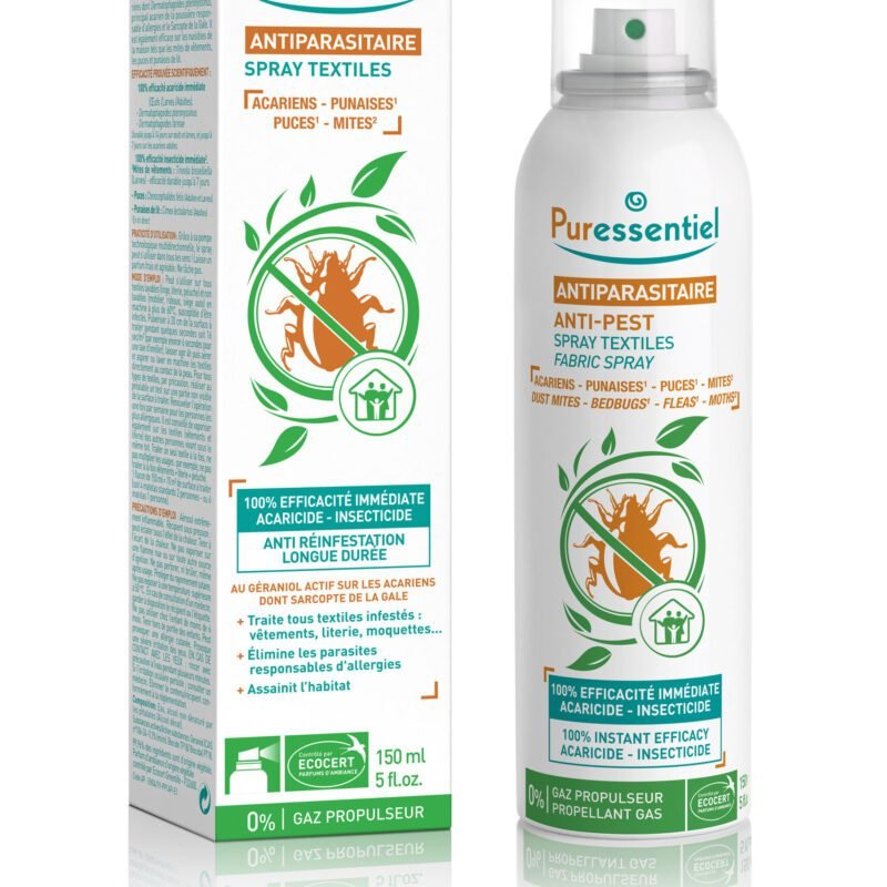 PURESSENTIEL SPRAY TEXTILES ANTIPARASITAIRE 150 ML