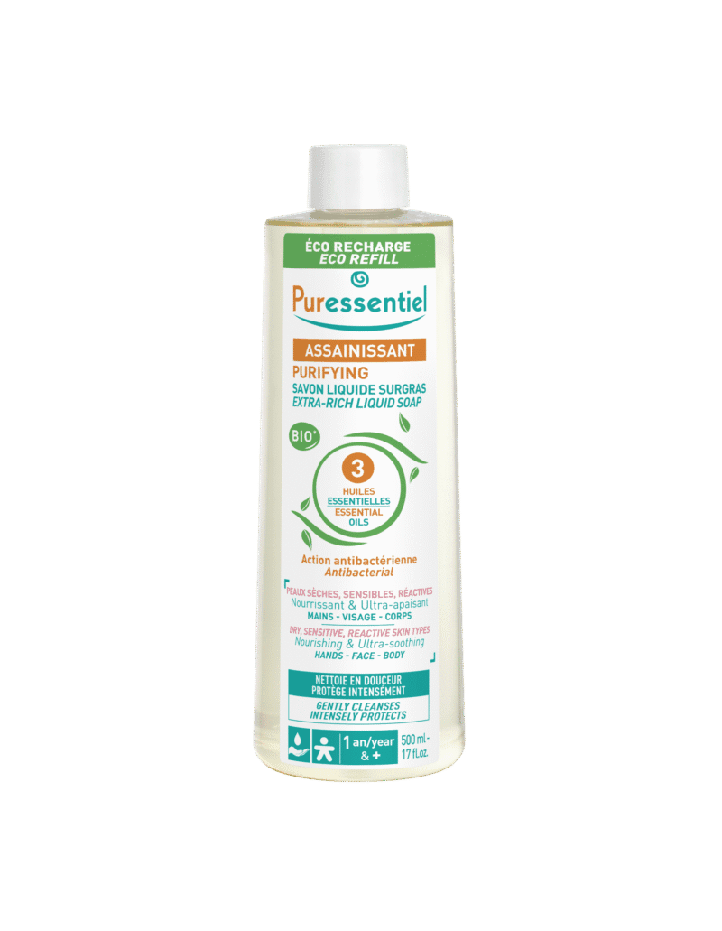 PURESSENTIEL ASSINAISSANT SAVON 500ML