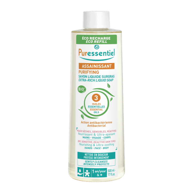 PURESSENTIEL ASSINAISSANT SAVON 500ML