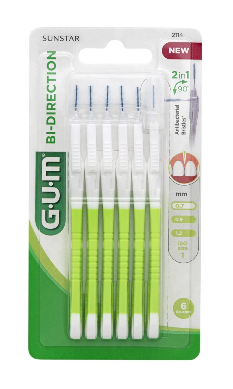 GUM BROSSETTE BI-DIRECTION 0.7 mm VERT
