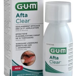 GUM AFTA CLEAR BAIN DE BOUCHE 120ML