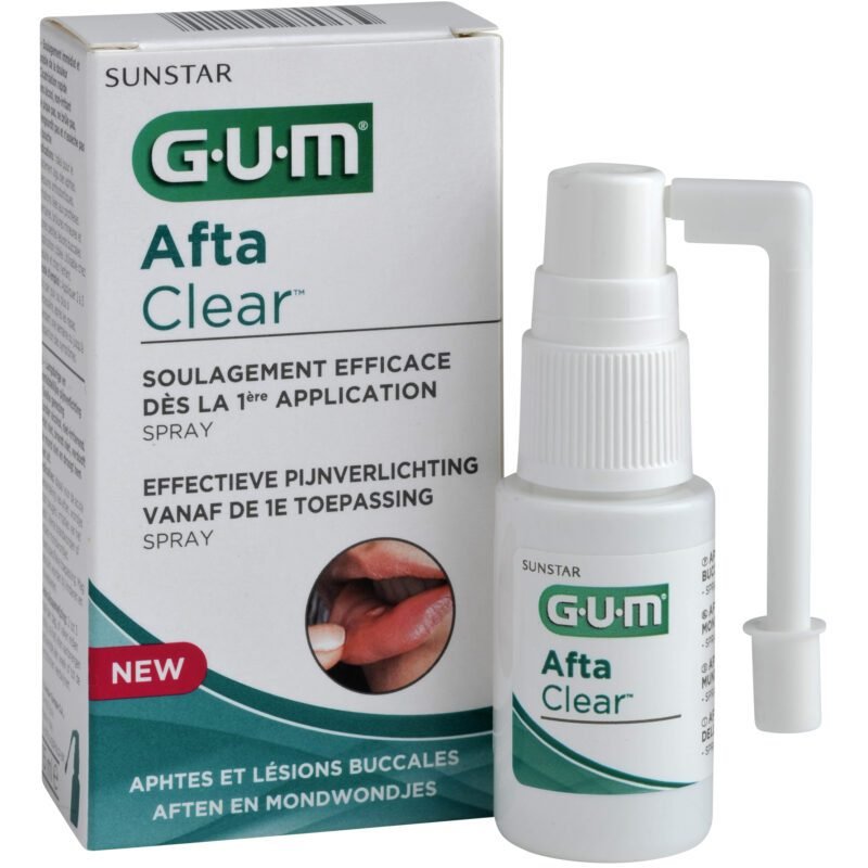 GUM AFTA CLEAR SPRAY 15ML