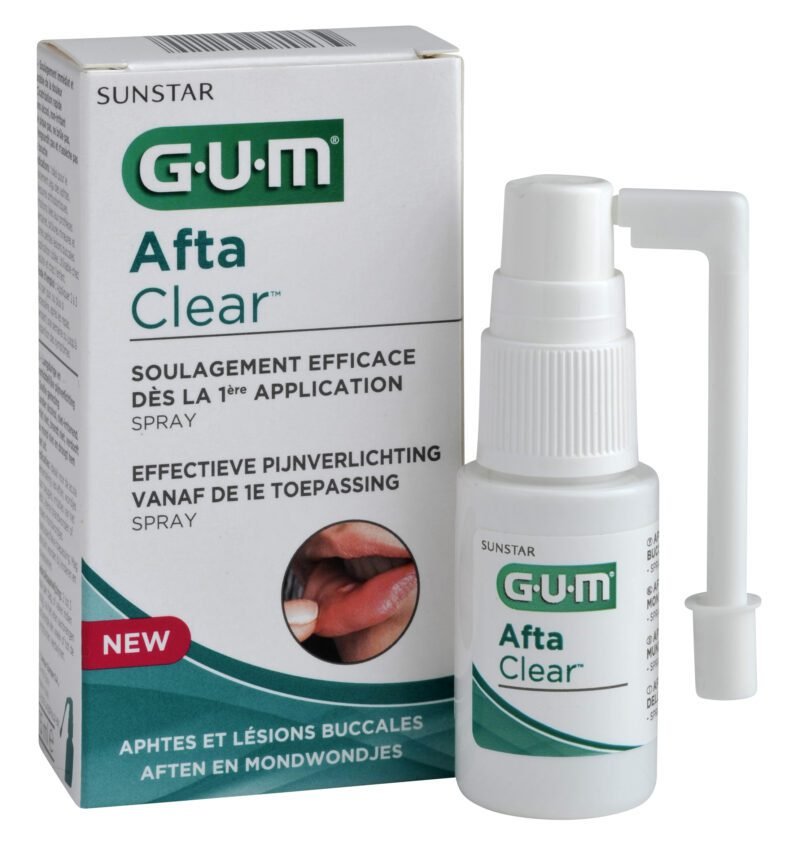 GUM AFTA CLEAR SPRAY 15ML