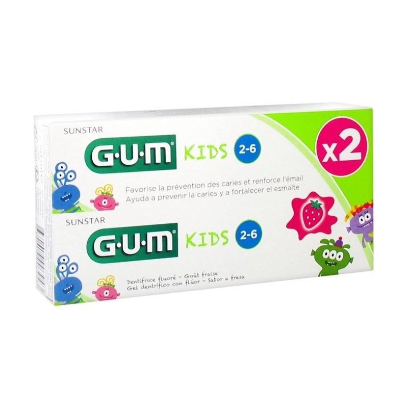 GUM DENTIFRICE KIDS 3ANS+ PACK＊2