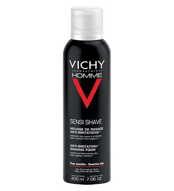 VICHY HOMME SENSI SHAVE MOUSSE-RASAGE 200ML
