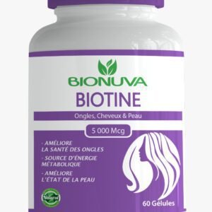 BIONUVA BIOTINE 5000Mcg / 60gel