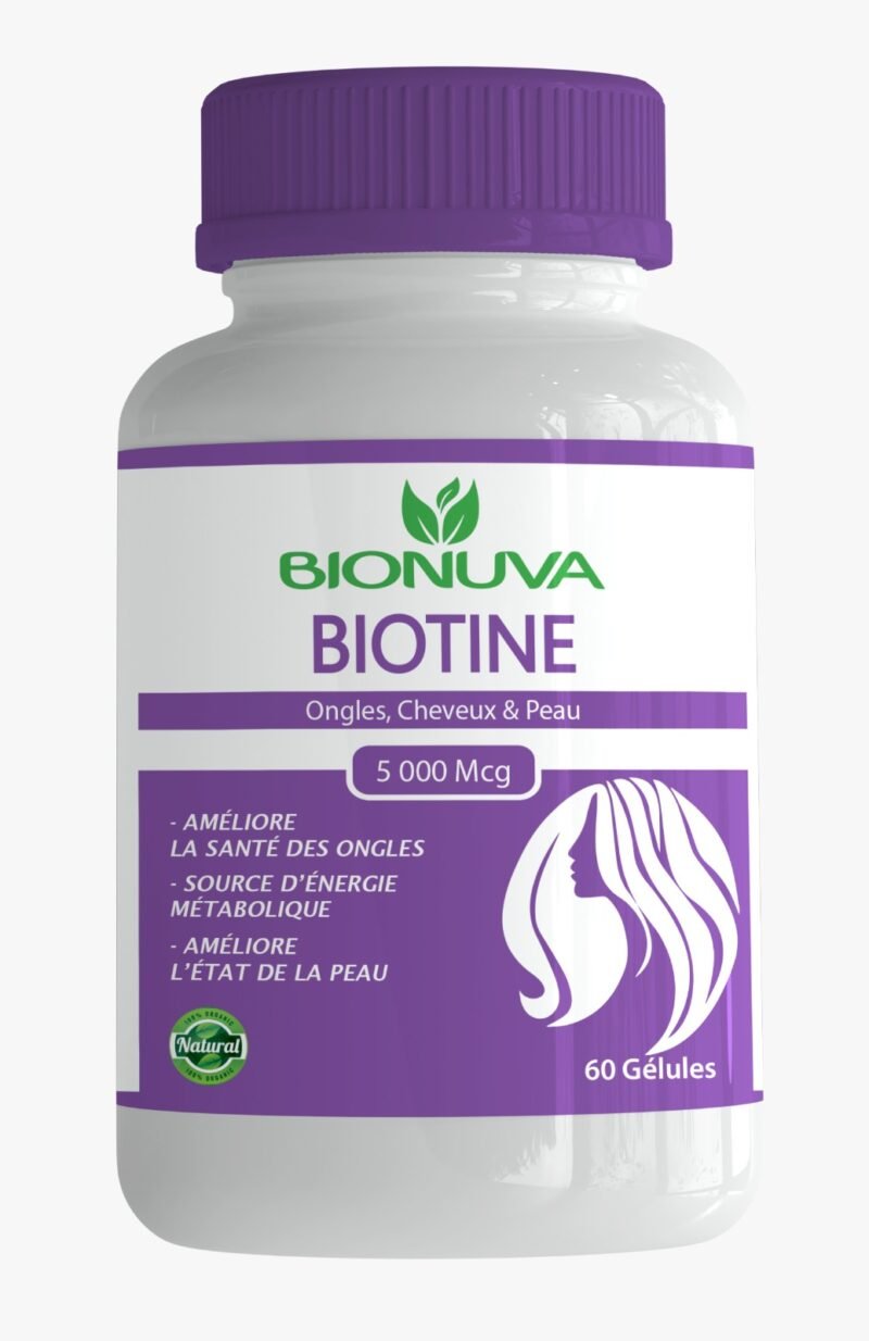 BIONUVA BIOTINE 5000Mcg / 60gel