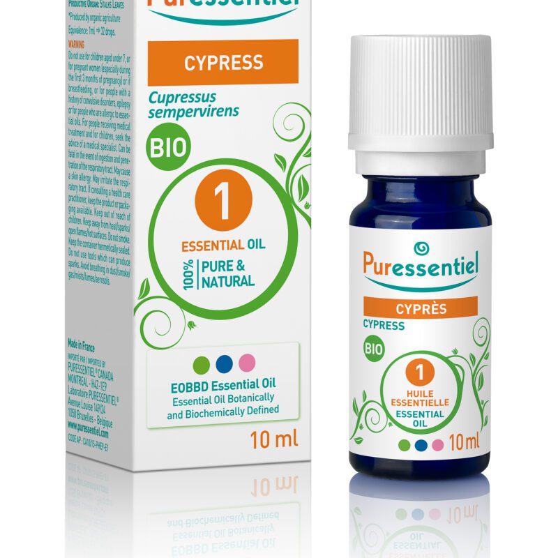 PURESSENTIEL HUILE ESS CYPRES BIO 10ML