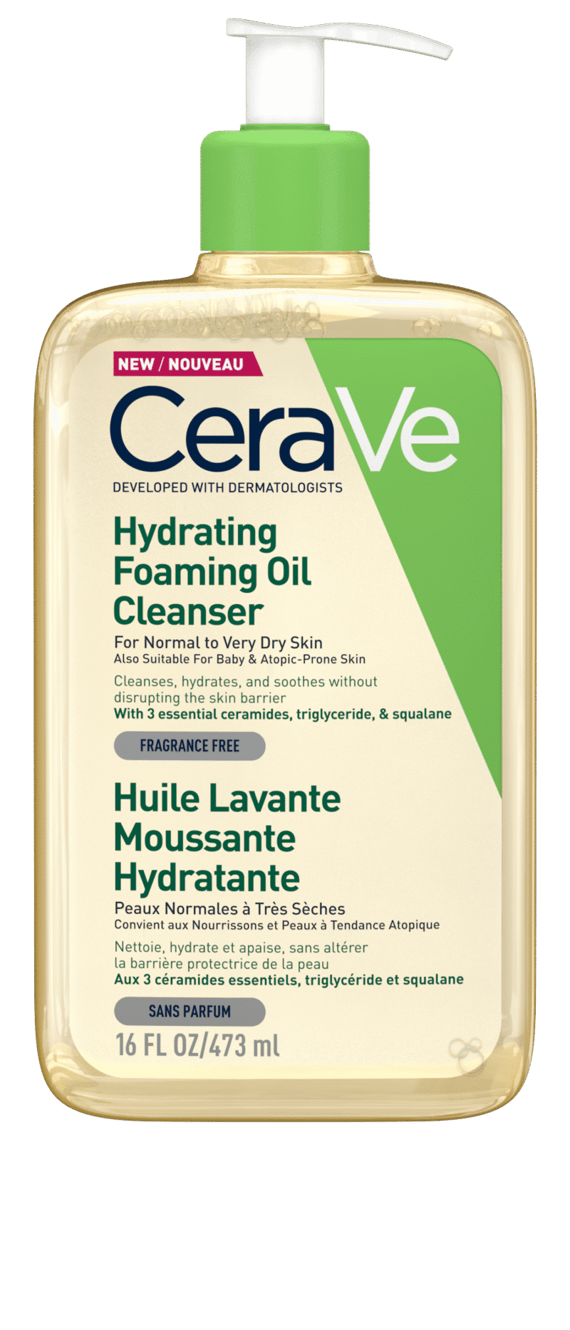 CERAVE HUILE LAVANT 473ML