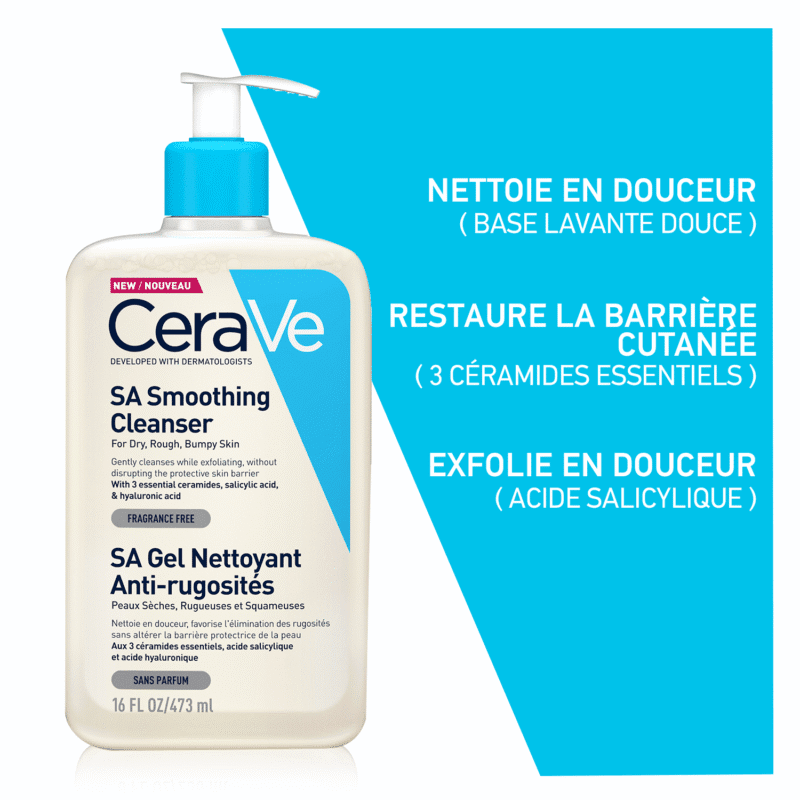 CERAVE SA GEL ANTI-RUGOSITES 473ML