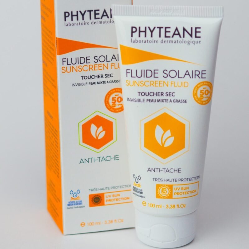 PHYTEANE FLUIDE SOLAIRE ANTI-TACHE INVISIBLE SPF50 100ML