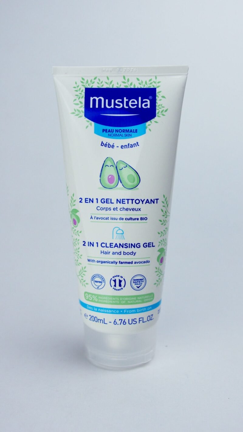 MUSTELA  2 EN1 GEL NETTOYANT 150ML