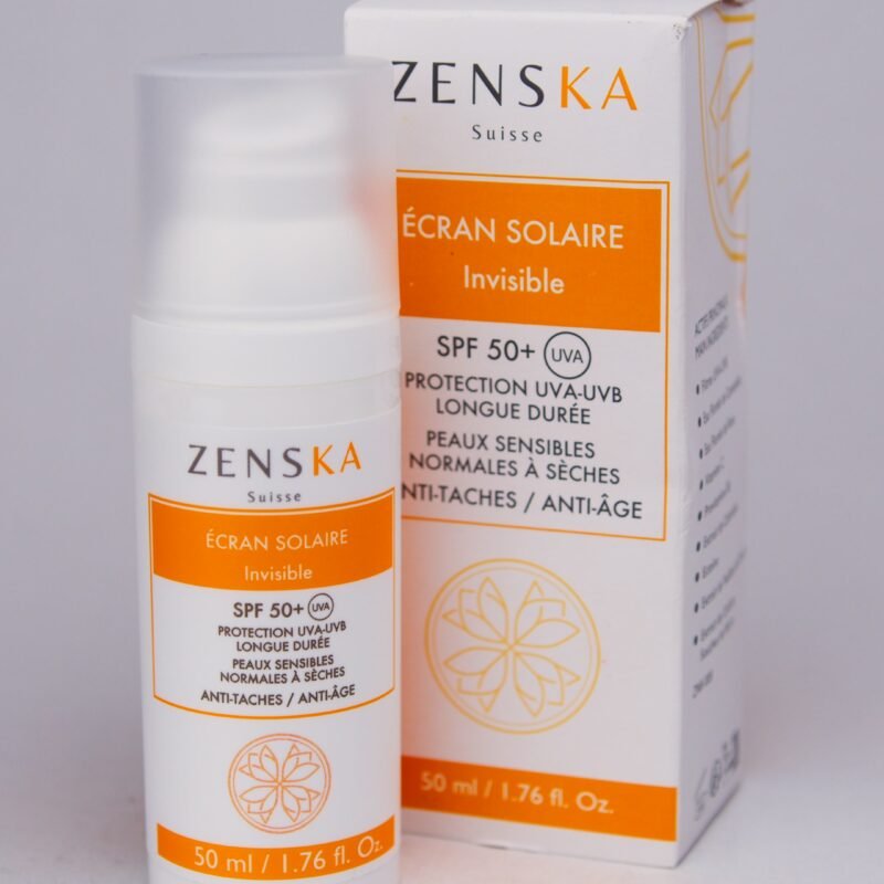 ZENSKA ECRAN SOLAIRE SPF50+ INVISIBLE 50 ML