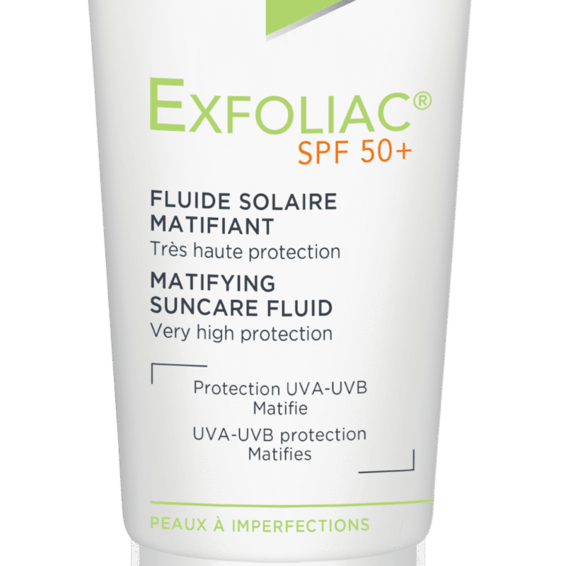 NOREVA EXFOLIAC FLUIDE SOLAIRE MATIFIANT SPF50+
