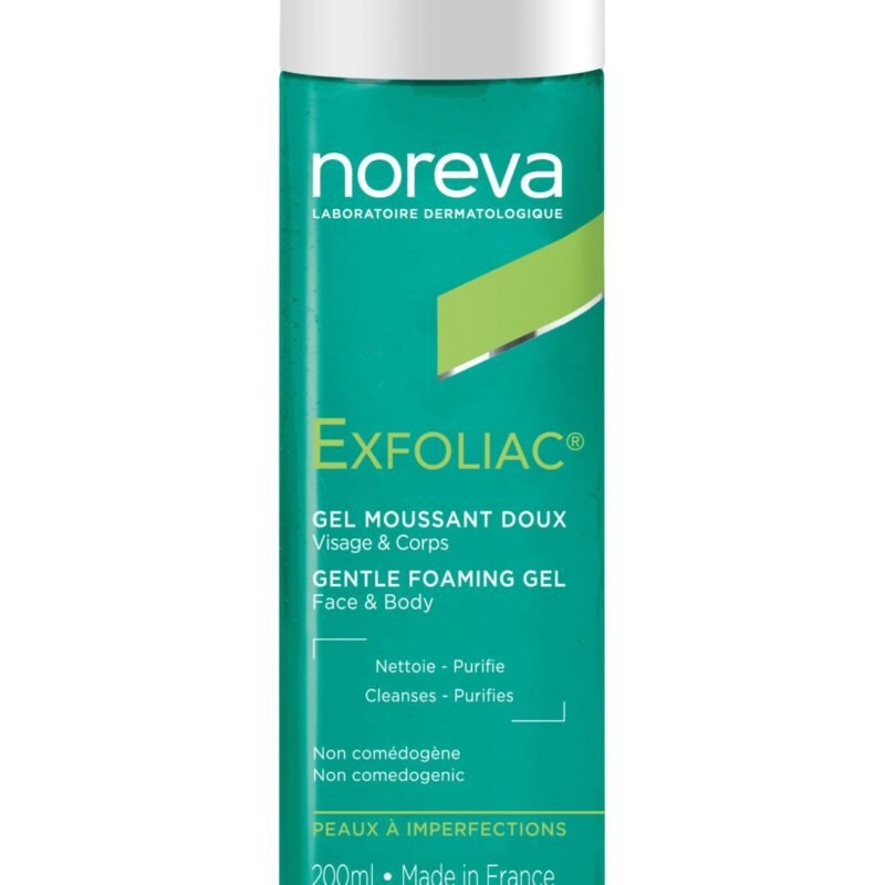 NOREVA EXFOLIAC GEL MOUSSANT DOUX 200ML