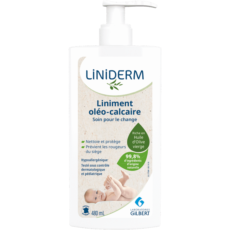 GILBERT LINIDERM LINIMENT POMPE 480ML