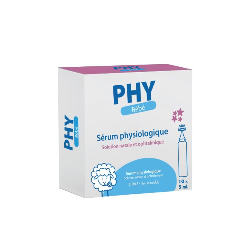 PHY BEBE SERUM PHYSIOLOGIQUE /5ML* 10PCS