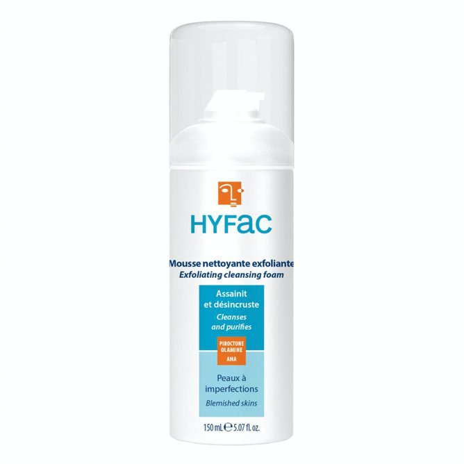 HYFAC MOUSSE NETTOYANT EXFOLIANTE 150ML