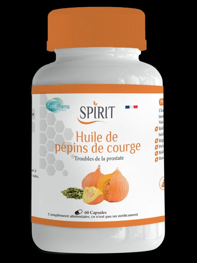 SPIRIT HUILE DE PEPINS DE COURGE / 60cp