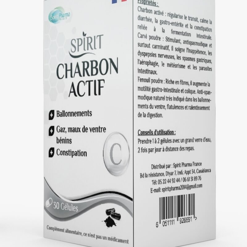 SPIRIT CHARBON ACTIF / 30cp