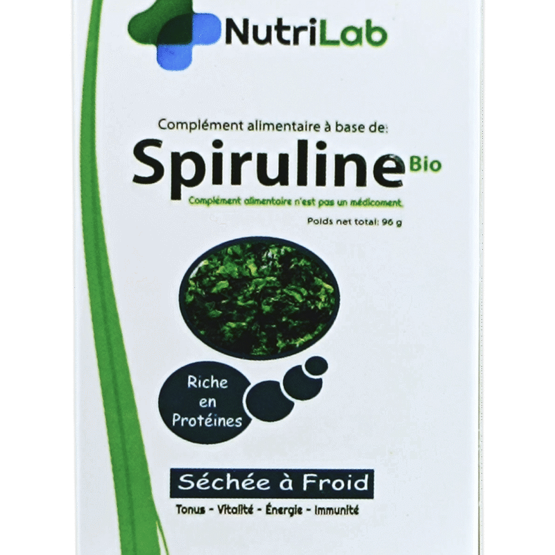 NUTRILAB SPIRULINE 120 CP