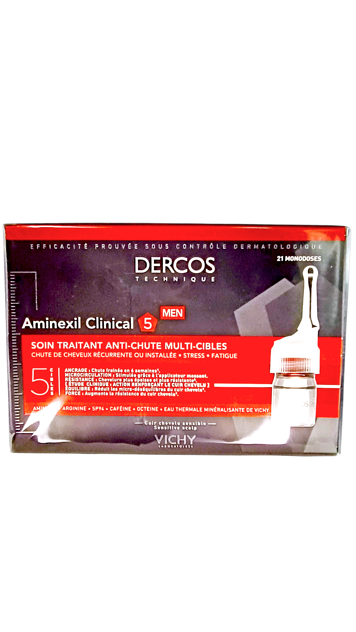 VICHY DERCOS AMPOLUES HOMME/21