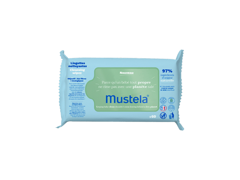 MUSTELA LINGETTES NETTOYANTES / 60