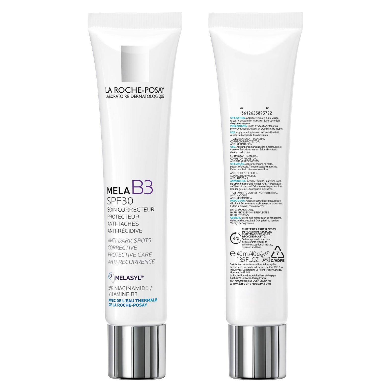 LA ROCHE POSAY MELA B3 SOIN CORRECTEUR SPF30 40ML