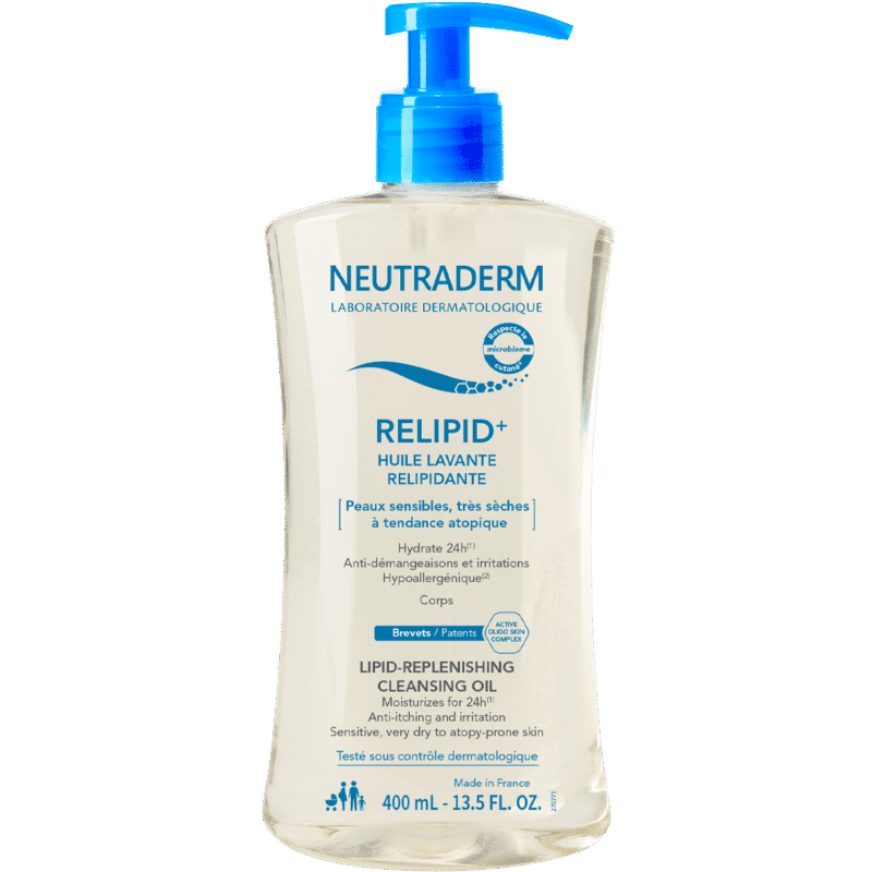 NEUTRADERM HUILE LAVANTE CORPS 400ML