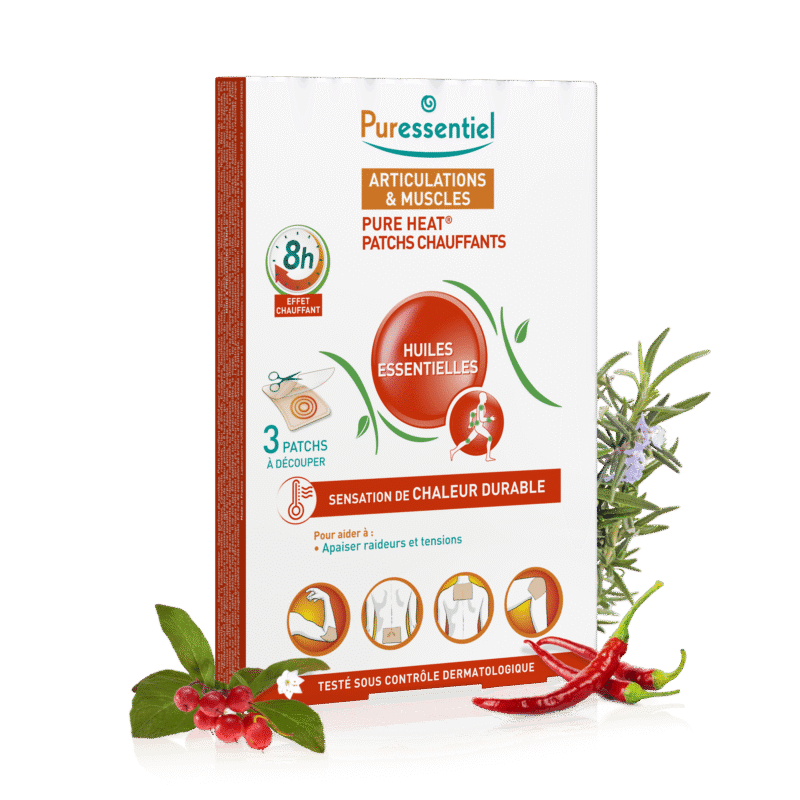 PURESSENTIEL PATCHS CHAUFFANTS 14HE/3