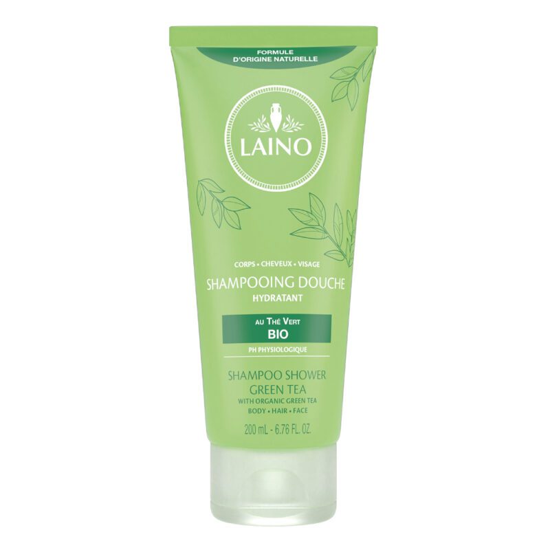 LAINO SHAMPOOING DOUCHE 3EN1 AU THE VERT 200ML