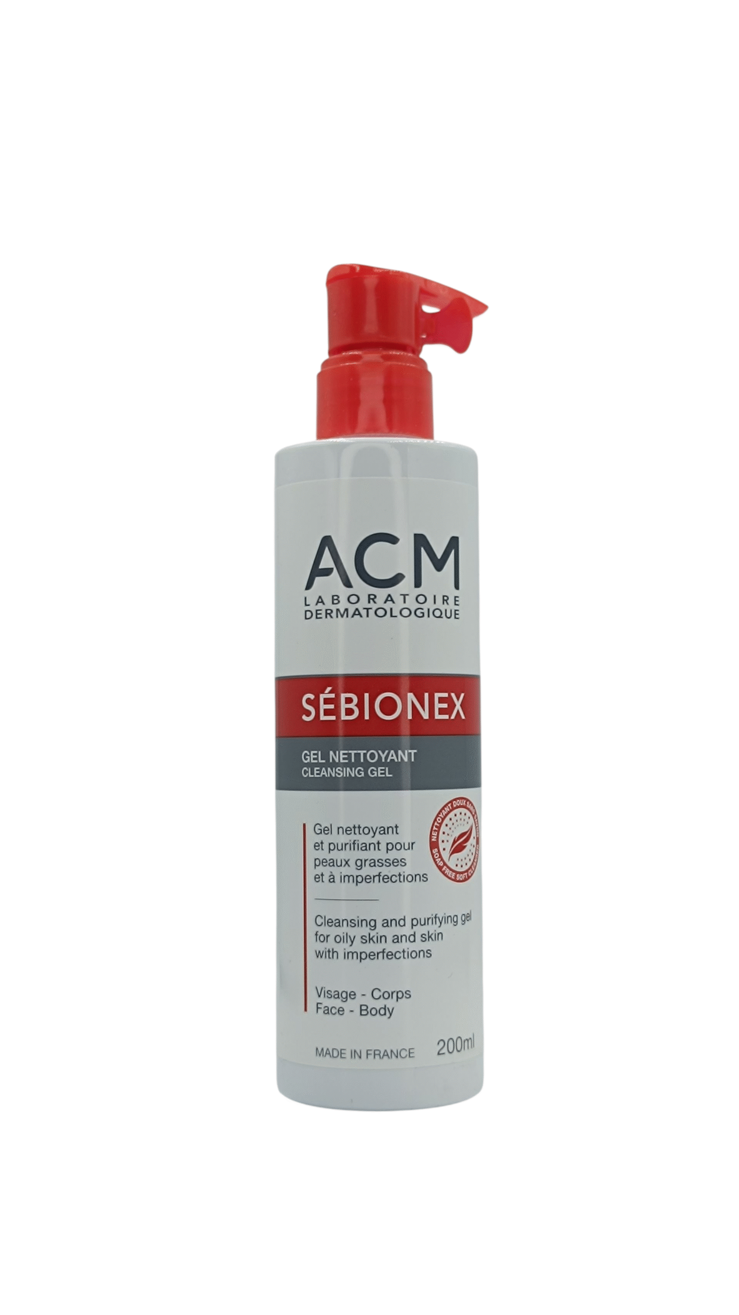 ACM SEBIONEX GEL NETTOYANT 200ML