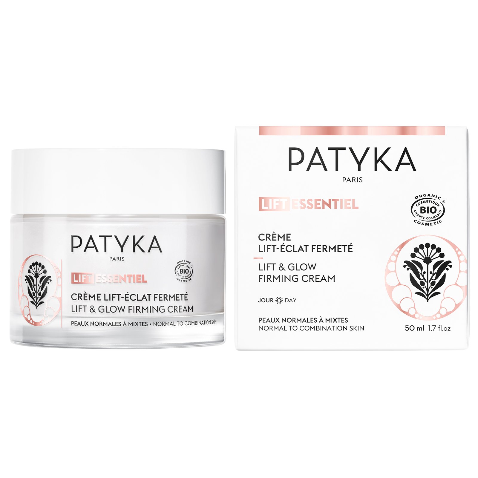 PATYKA LIFT ESSENTIEL CREME LIFT-ECLAT FERMETE 50ML