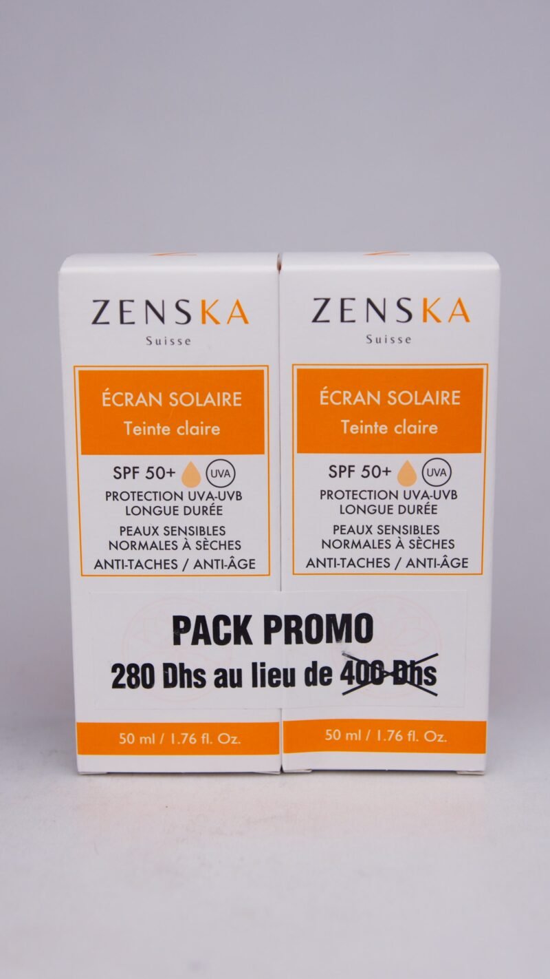 ZENSKA PACK ECRAN TEINTE CLAIRE