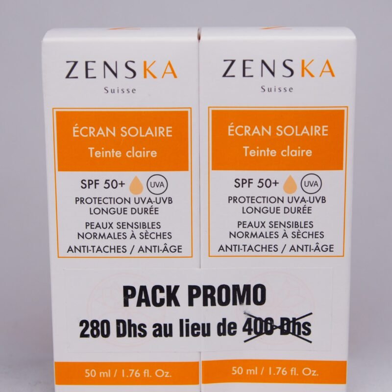 ZENSKA PACK ECRAN TEINTE CLAIRE