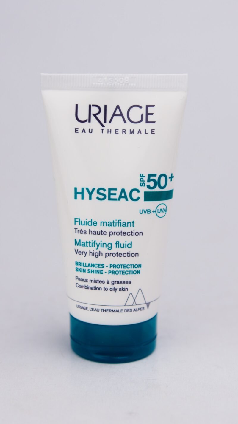 URIAGE HYSEAC FLUIDE SPF50+ 50ML – Image 2