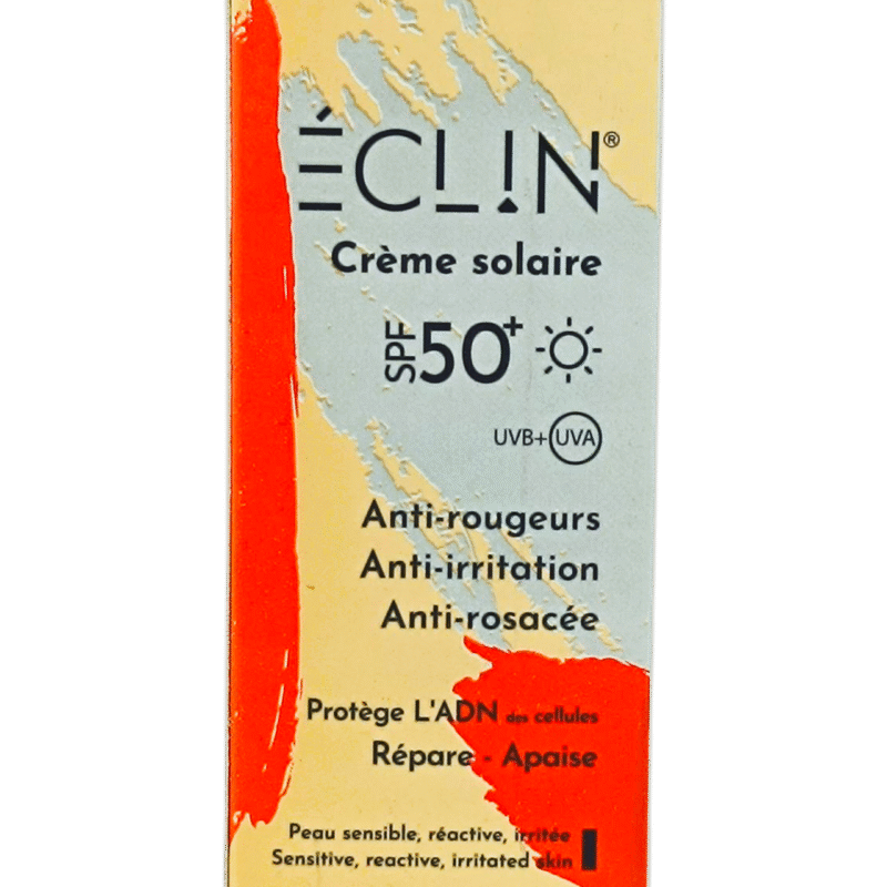 ECLIN ECRAN SOLAIRE ANTI ROUGEURS SPF50+ 50 ML