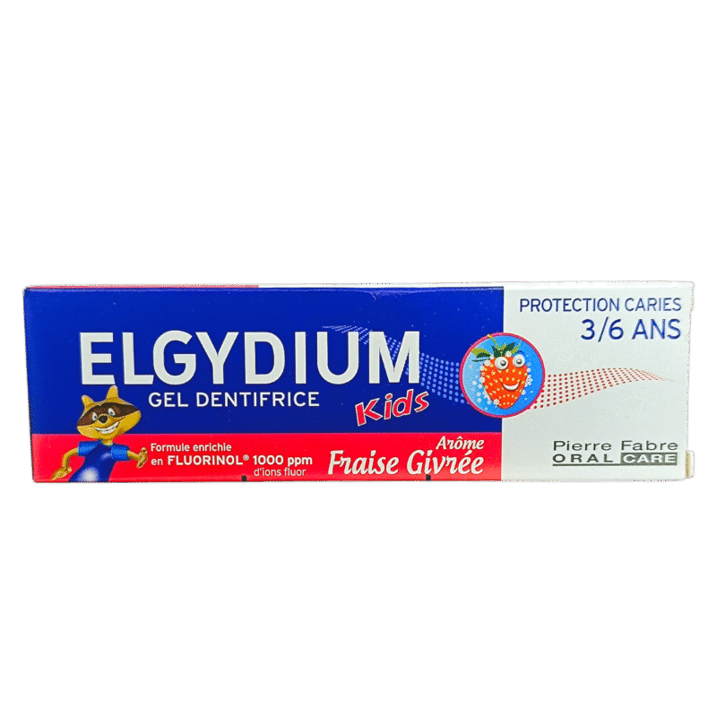 ELGYD DENTIFRICE KIDS FRAISE GIVREE 50ML