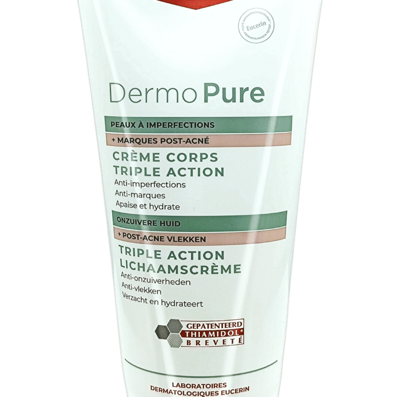 EUCERIN DERMOPURE CREME CORPS TRIPLE ACTION 200ML