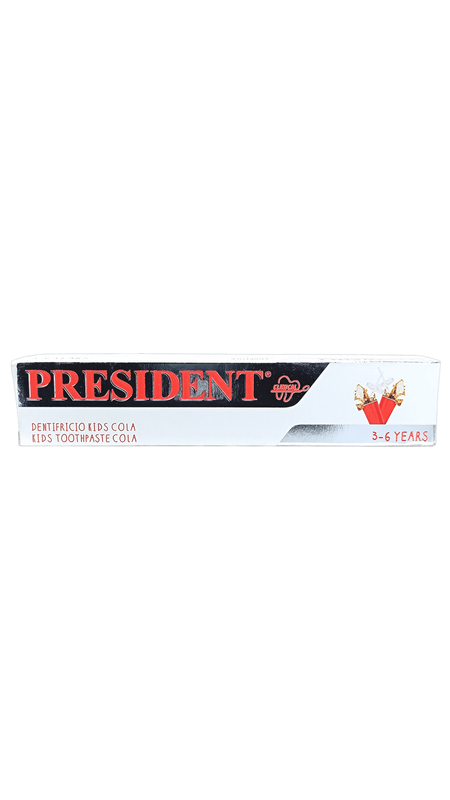 PRESIDENT DENTIFRICE KIDS 3-6 COLA