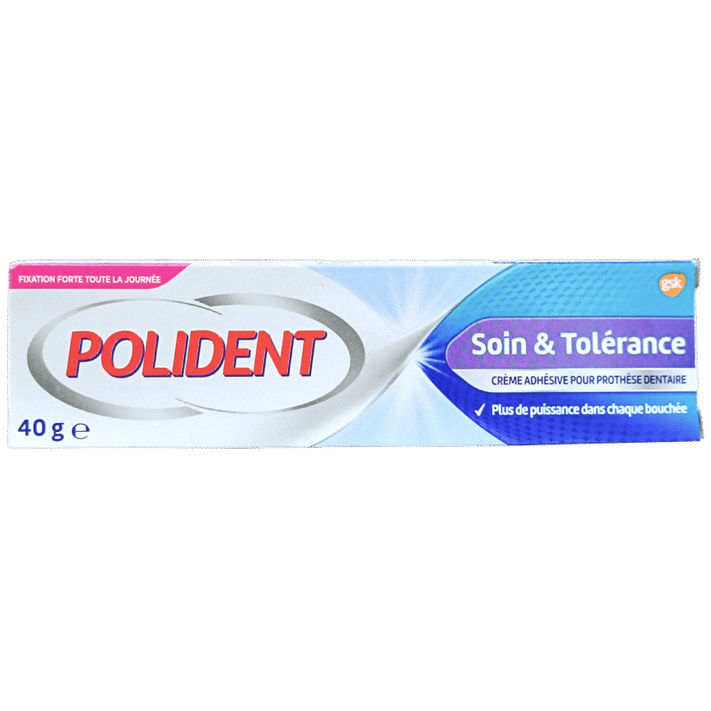 POLIDENT SOIN & TOLERANCE 40G