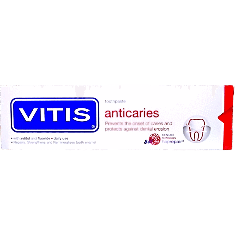 VITIS DENTIFRICE ANTICARIES 100ML
