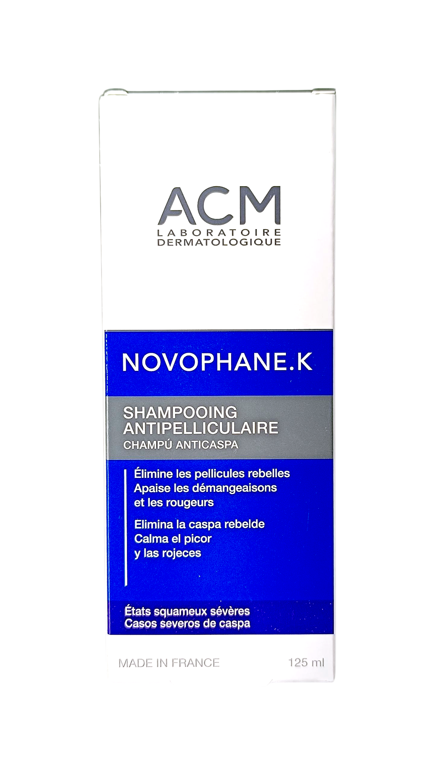 ACM NOVOPHANE K SHAMPOOING ANTI-PELL 125ML