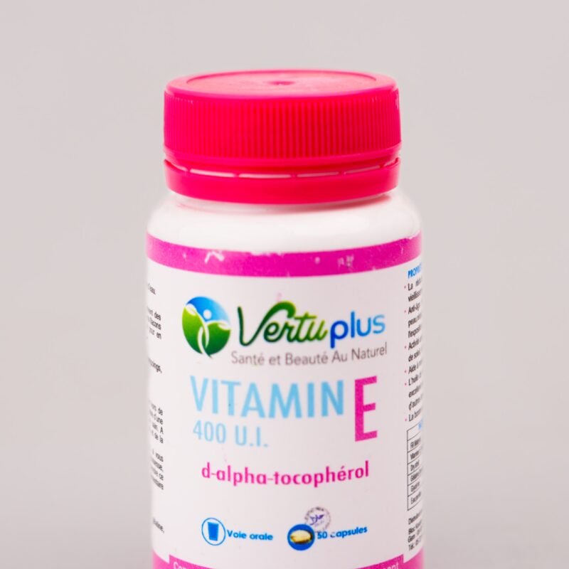VERTUPLUS VITAMINE E 400UI /50cp