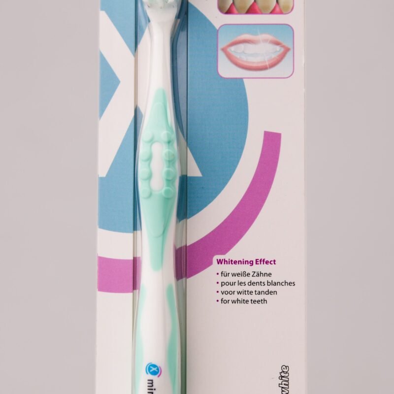 MIRADENT BROSSE A DENTS CAREBRUSH WHITE VERTE