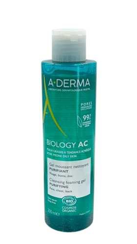 A-DERMA BIOLOGY AC GEL MOUSSANT NET PURIFIANT 200ML